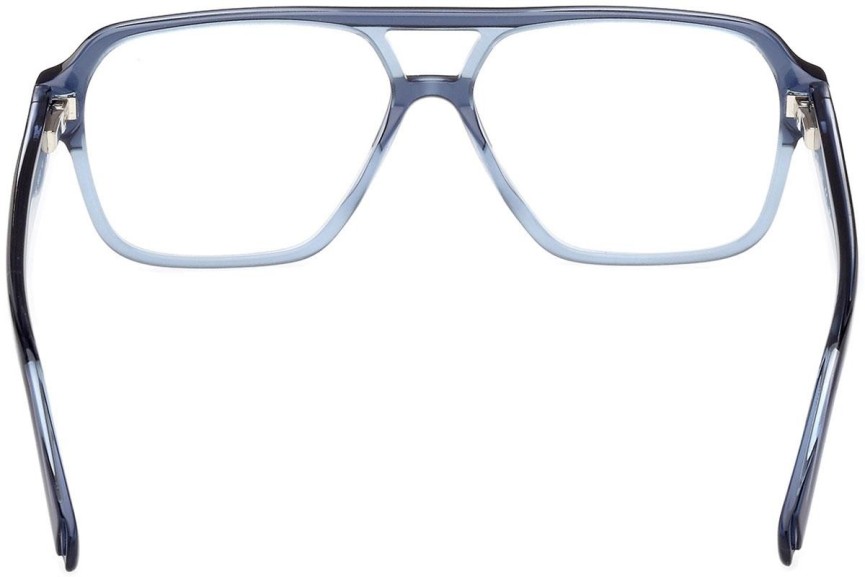 Okulary korekcyjne Guess GU50093 092 Pilotki (Aviator) Niebieskie