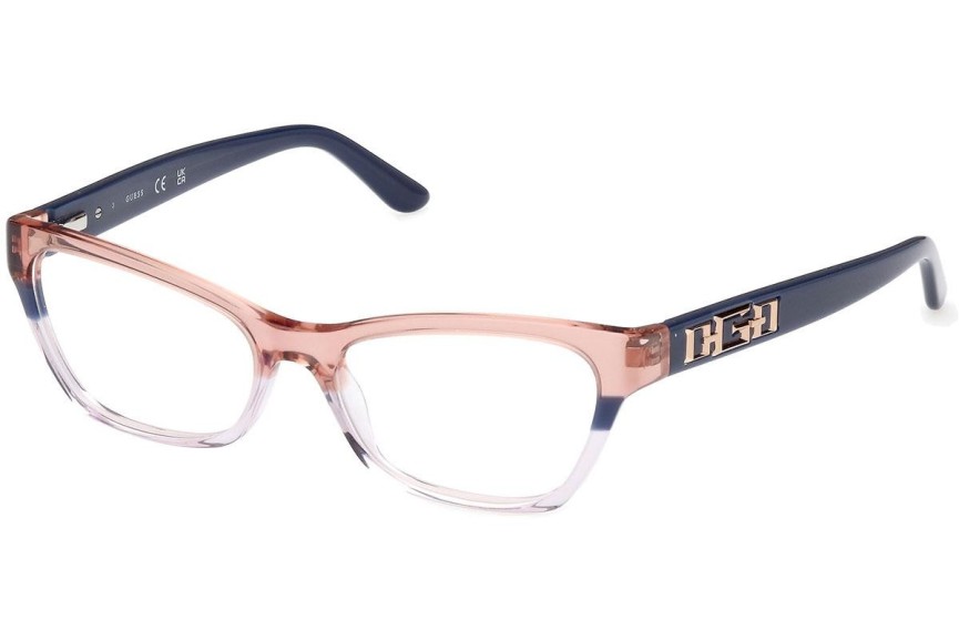 Okulary korekcyjne Guess GU2979 092 Prostokątne Wielokolorowe