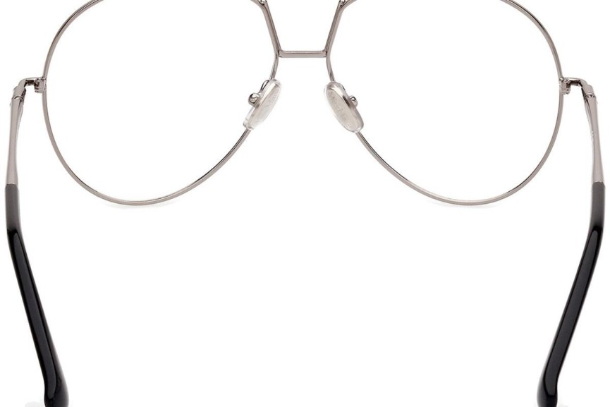 Okulary korekcyjne Max Mara MM5119 014 Okrągłe Srebrne