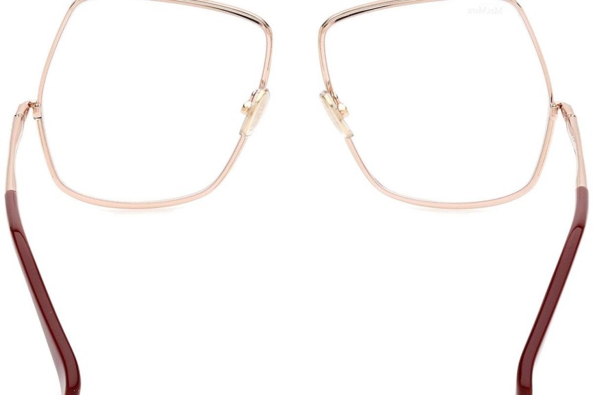 Okulary korekcyjne Max Mara MM5118-B 028 Nieregularny Złote