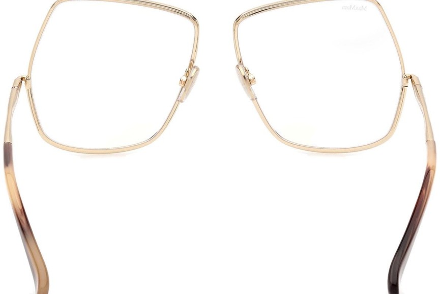 Okulary korekcyjne Max Mara MM5118-B 032 Nieregularny Złote