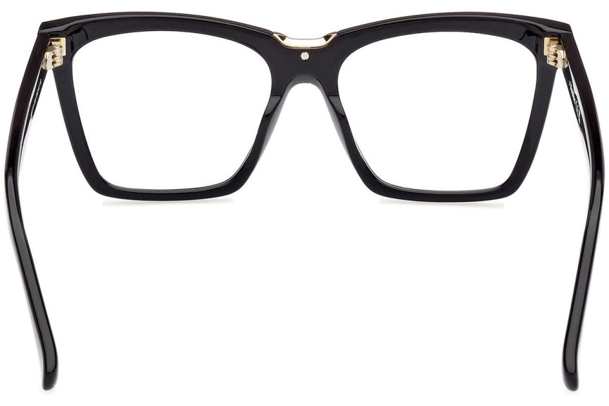 Okulary korekcyjne Max Mara MM5111 001 Kwadratowe Czarne