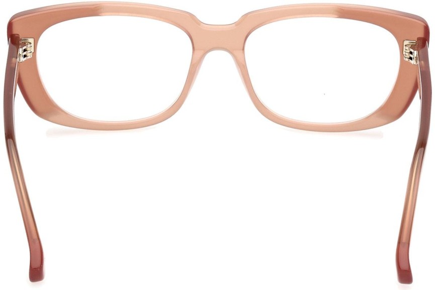 Okulary korekcyjne Max Mara MM5114 045 Prostokątne Brązowe