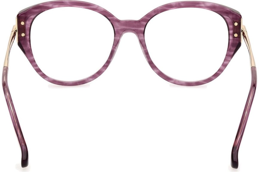 Okulary korekcyjne Max Mara MM5116 083 Okrągłe Fioletowe