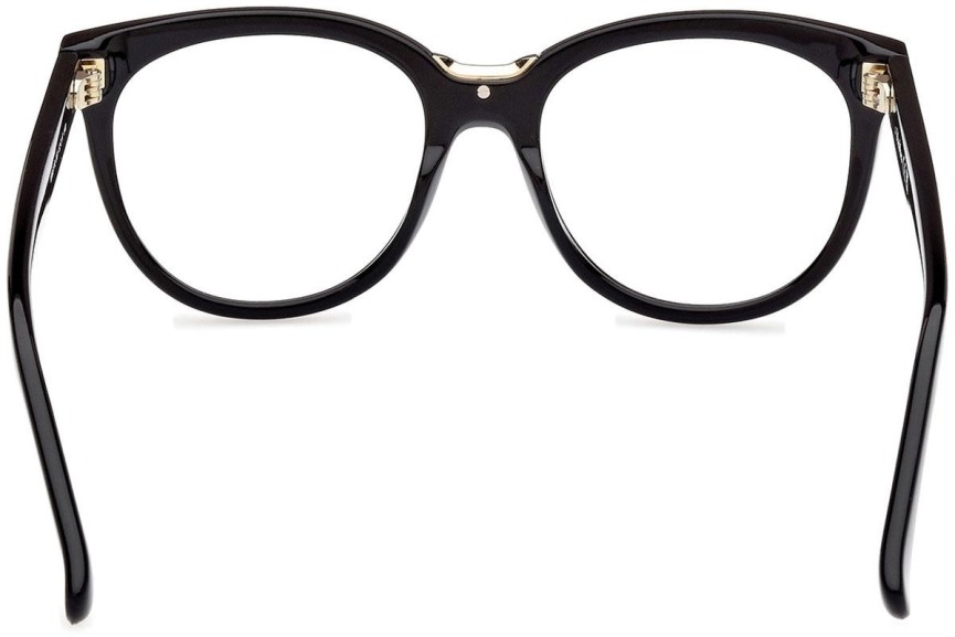 Okulary korekcyjne Max Mara MM5110 001 Okrągłe Czarne