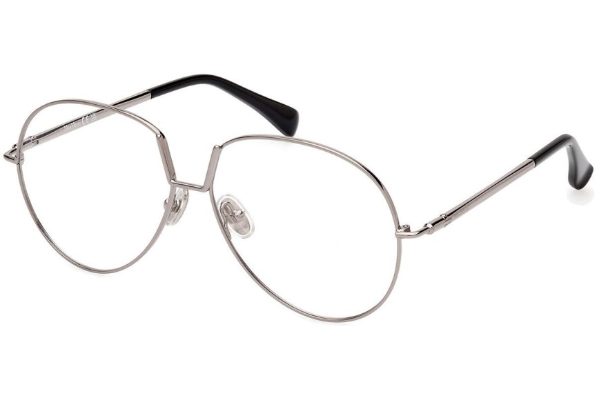 Okulary korekcyjne Max Mara MM5119 014 Okrągłe Srebrne