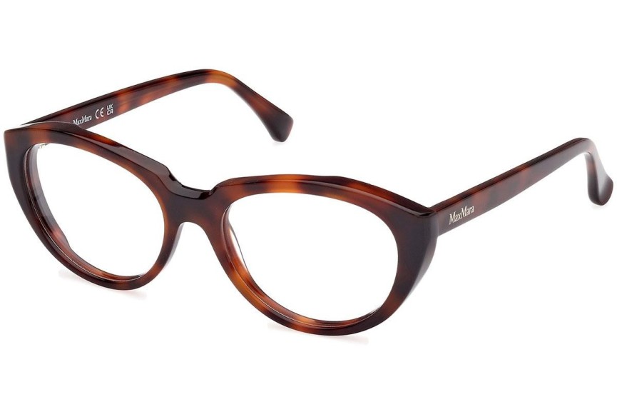 Okulary korekcyjne Max Mara MM5113 052 Owalne Havana