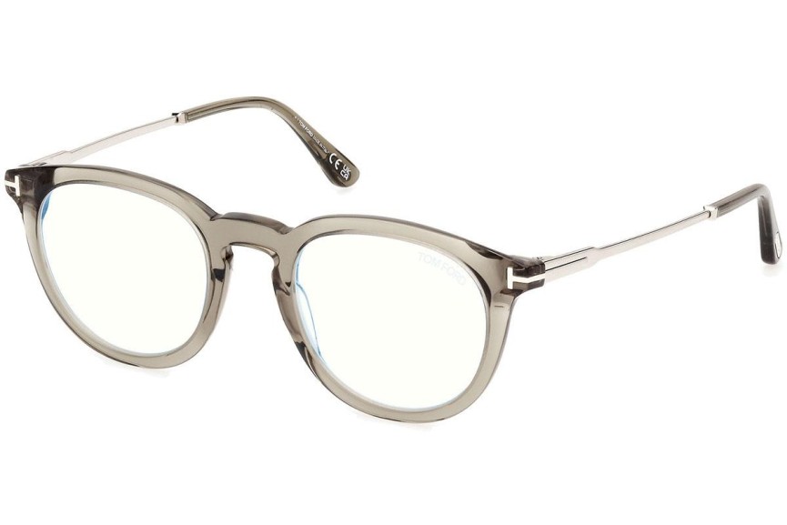 Okulary korekcyjne Tom Ford FT5905-B 096 Okrągłe Zielone