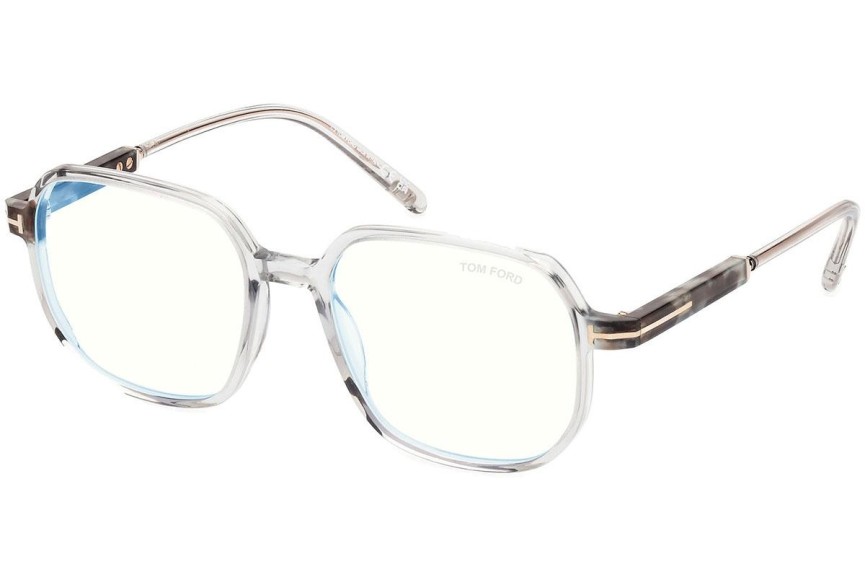 Okulary korekcyjne Tom Ford FT5911-B 020 Kwadratowe Szare