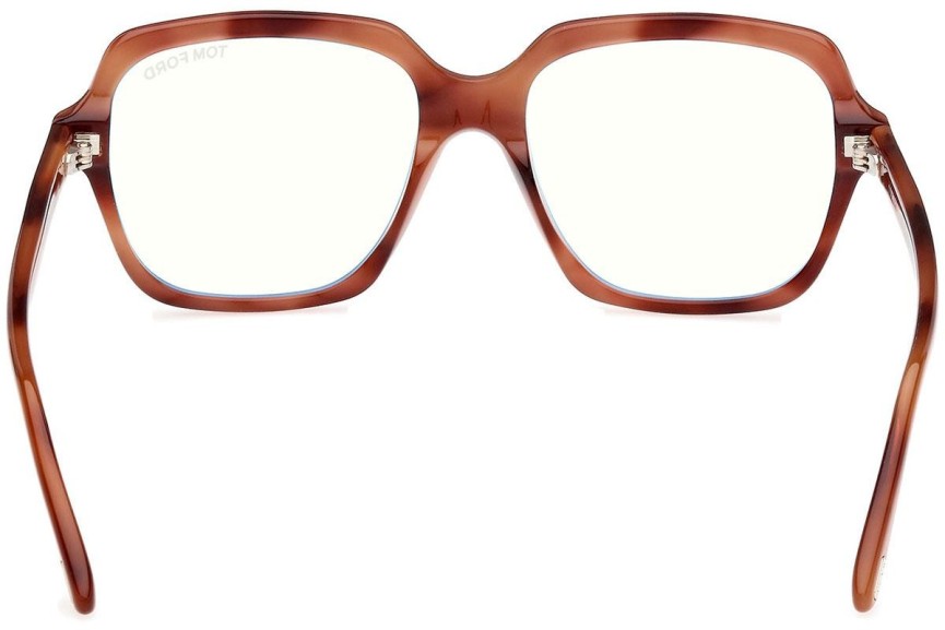 Okulary korekcyjne Tom Ford FT5908-B 054 Kwadratowe Havana