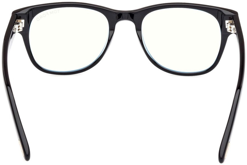 Okulary korekcyjne Tom Ford FT5898-B 001 Kwadratowe Czarne