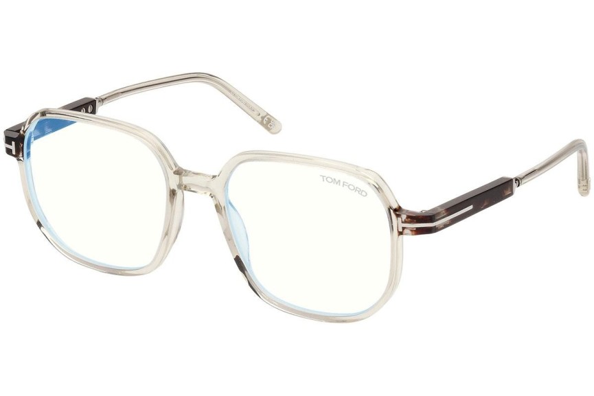 Okulary korekcyjne Tom Ford FT5911-B 093 Kwadratowe Szare