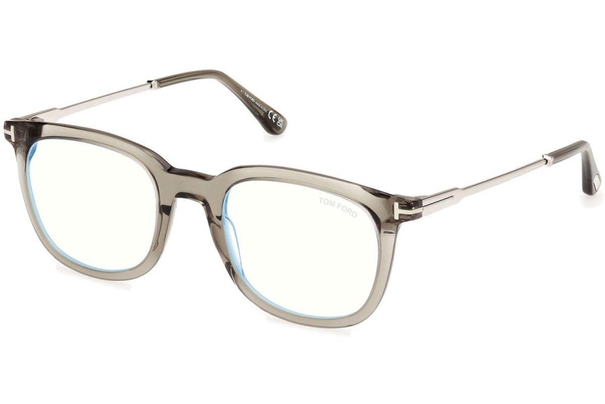 Okulary korekcyjne Tom Ford FT5904-B 096 Kwadratowe Zielone