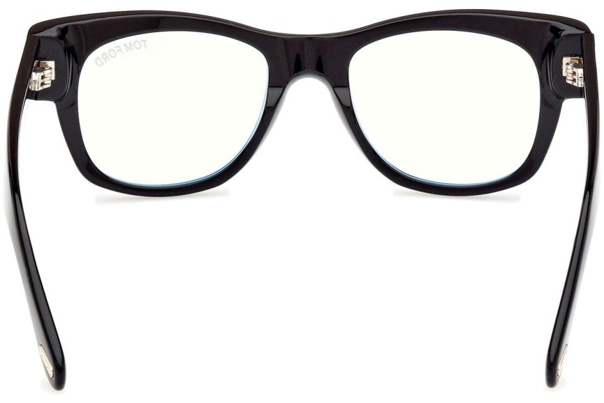 Okulary korekcyjne Tom Ford FT5040-B 001 Kwadratowe Czarne