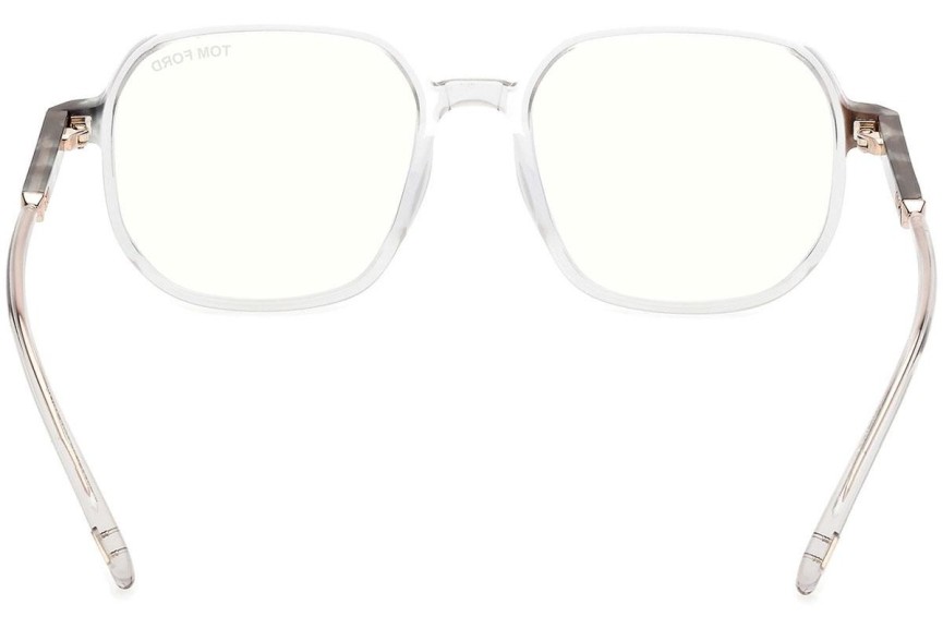 Okulary korekcyjne Tom Ford FT5911-B 020 Kwadratowe Szare