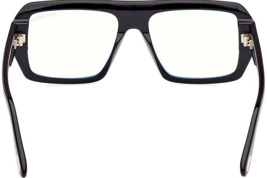 Okulary korekcyjne Tom Ford FT5903-B 001 Kwadratowe Czarne