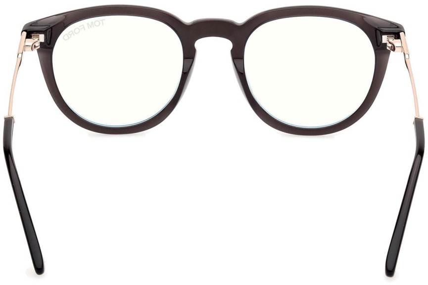 Okulary korekcyjne Tom Ford FT5905-B 005 Okrągłe Czarne