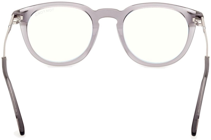 Okulary korekcyjne Tom Ford FT5905-B 020 Okrągłe Szare