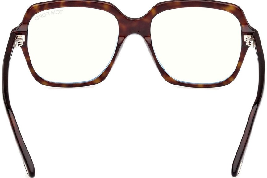 Okulary korekcyjne Tom Ford FT5908-B 052 Kwadratowe Havana