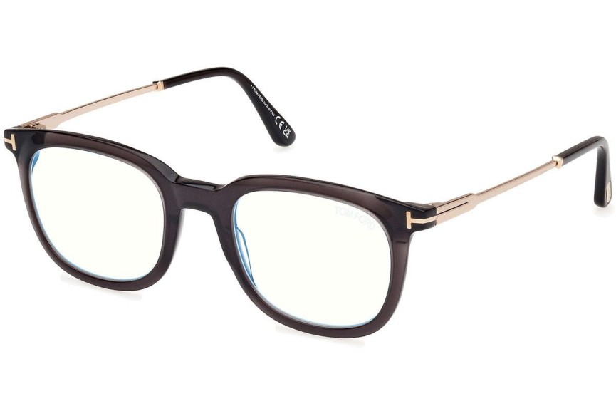 Okulary korekcyjne Tom Ford FT5904-B 005 Kwadratowe Czarne