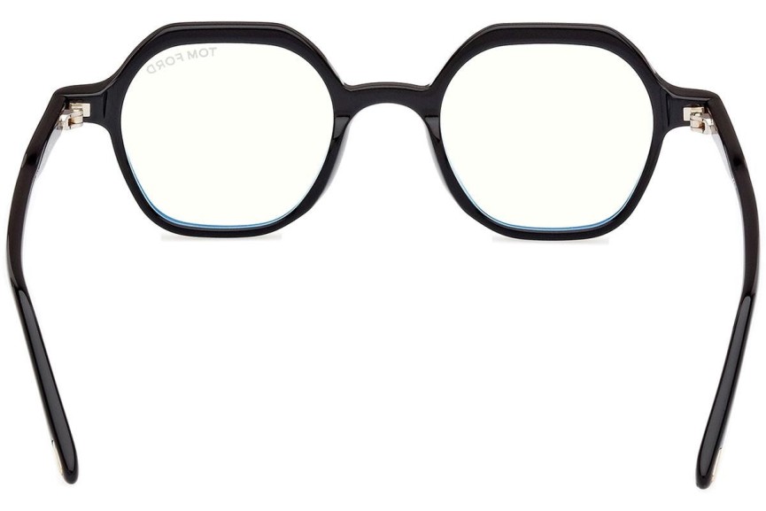 Okulary korekcyjne Tom Ford FT5900-B 001 Nieregularny Czarne