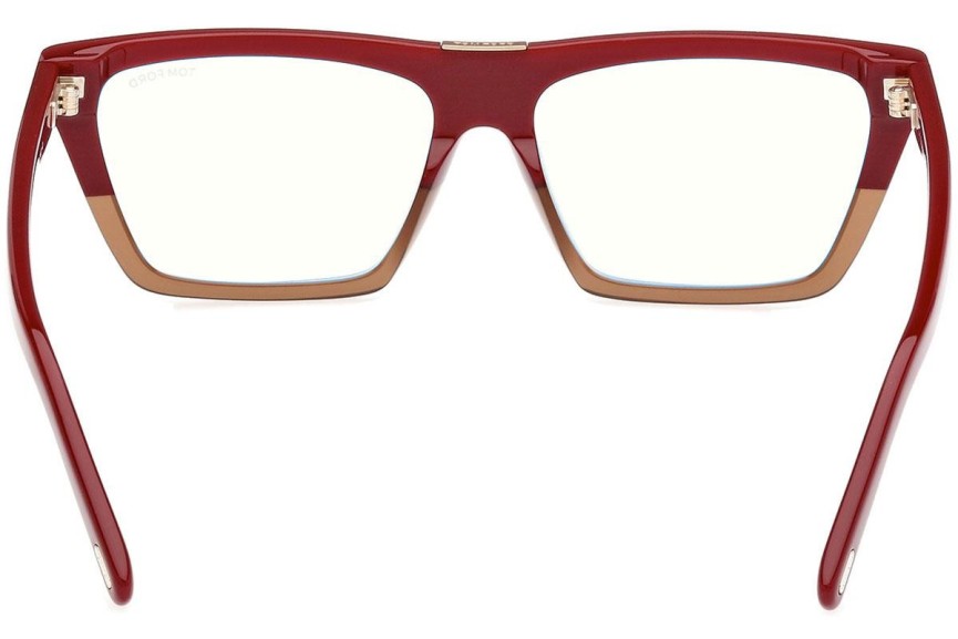 Okulary korekcyjne Tom Ford FT5912-B 083 Kwadratowe Wielokolorowe