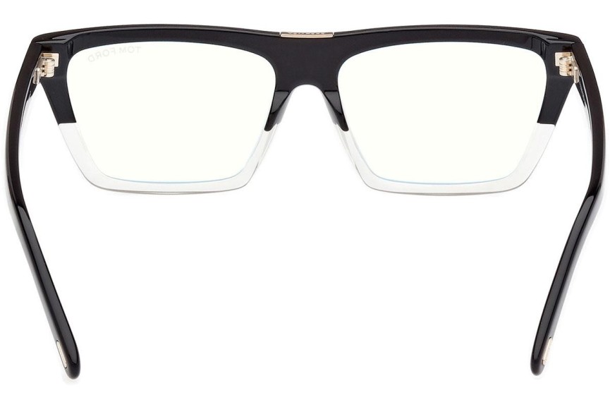 Okulary korekcyjne Tom Ford FT5912-B 005 Kwadratowe Czarne