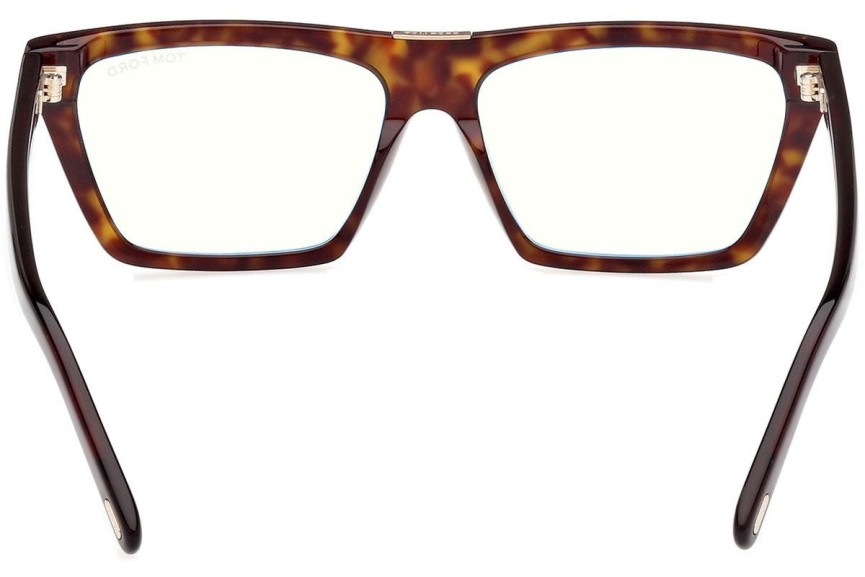 Okulary korekcyjne Tom Ford FT5912-B 052 Kwadratowe Havana