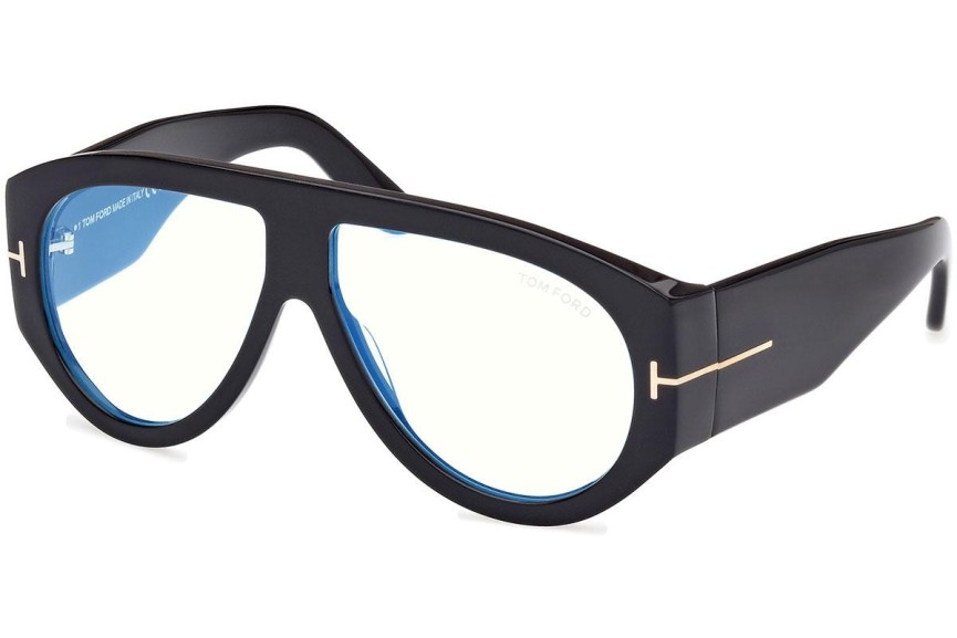 Okulary korekcyjne Tom Ford FT5958-B 001 Nieregularny Czarne