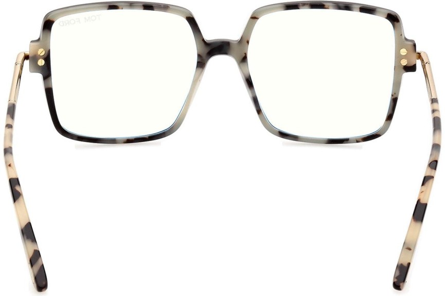 Okulary korekcyjne Tom Ford FT5915-B 005 Kwadratowe Czarne