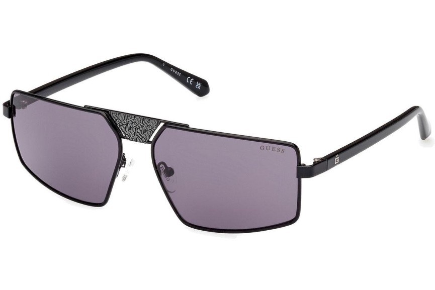 Okulary przeciwsłoneczne Guess GU00087 01Y Nieregularny Czarne