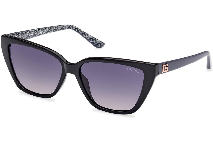 Okulary przeciwsłoneczne Guess GU7919 01B Kocie oczy Czarne