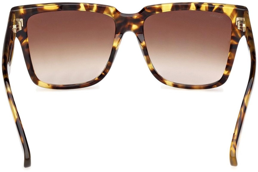 Okulary przeciwsłoneczne Max Mara Glimpse2 MM0078 53F Kwadratowe Havana