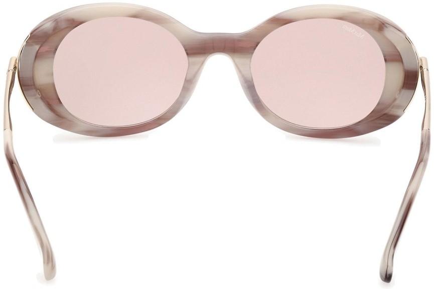 Okulary przeciwsłoneczne Max Mara Malibu10 MM0080 60G Owalne Wielokolorowe