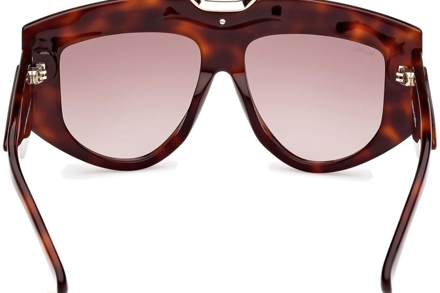 Okulary przeciwsłoneczne Max Mara Orsola MM0083 52F Nieregularny Havana