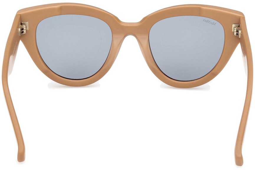 Okulary przeciwsłoneczne Max Mara Glimpse1 MM0077 46N Kocie oczy Brązowe