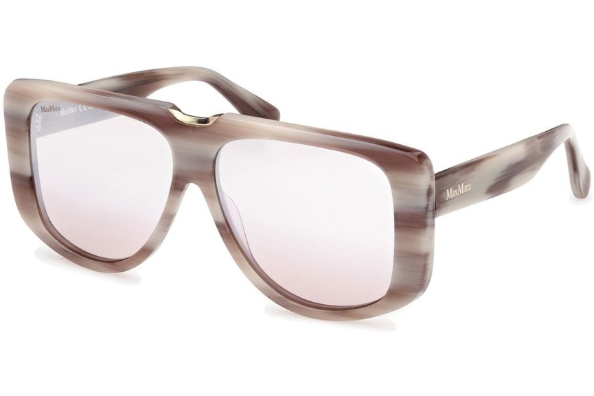 Okulary przeciwsłoneczne Max Mara Spark1 MM0075 60G Kwadratowe Wielokolorowe