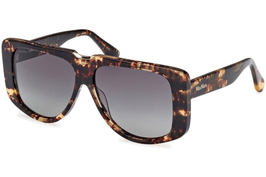 Okulary przeciwsłoneczne Max Mara Spark1 MM0075 52P Kwadratowe Havana