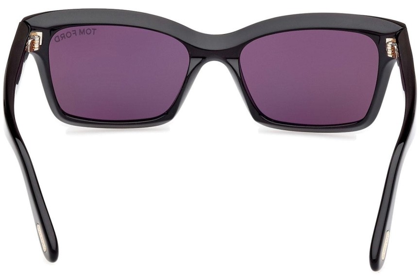 Okulary przeciwsłoneczne Tom Ford Mikel FT1085 01A Kwadratowe Czarne