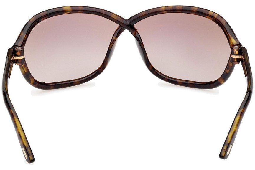 Okulary przeciwsłoneczne Tom Ford Fernanda FT1069 52G Nieregularny Havana