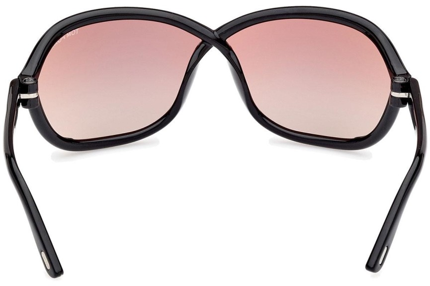 Okulary przeciwsłoneczne Tom Ford Fernanda FT1069 01Z Nieregularny Czarne