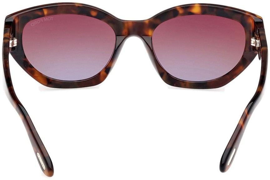 Okulary przeciwsłoneczne Tom Ford Penny FT1086 52F Nieregularny Havana