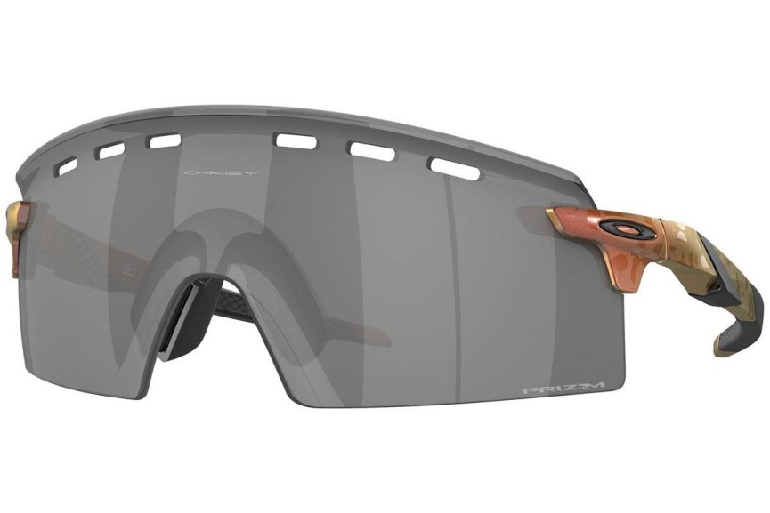 Okulary przeciwsłoneczne Oakley Encoder Strike Vented OO9235 923512 Pojedyncze | Shield Wielokolorowe