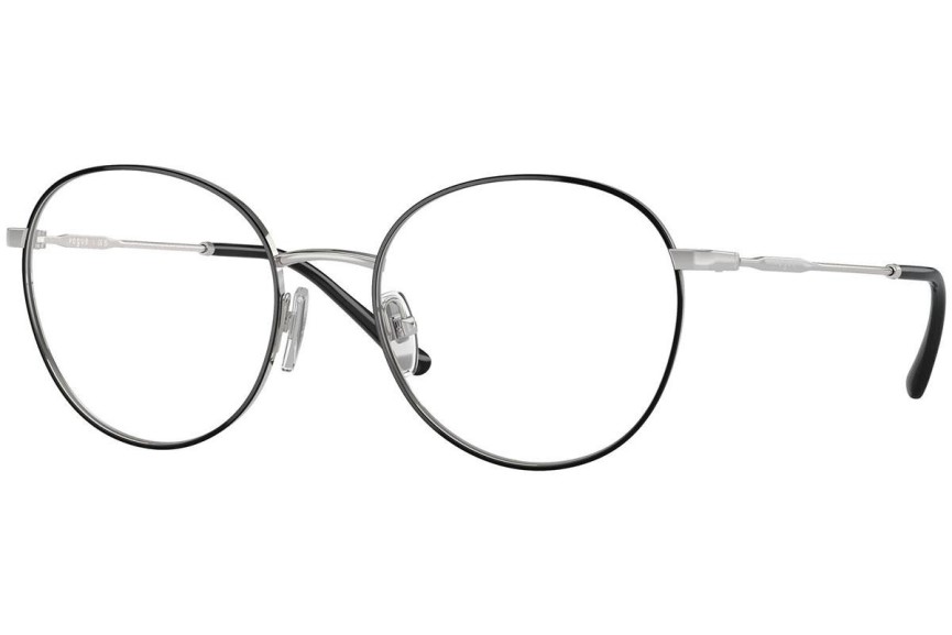 Okulary korekcyjne Vogue Eyewear VO4280 323 Okrągłe Czarne