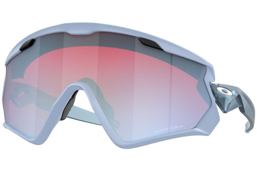 Okulary przeciwsłoneczne Oakley Wind Jacket 2.0 OO9418 941827 Pojedyncze | Shield Szare