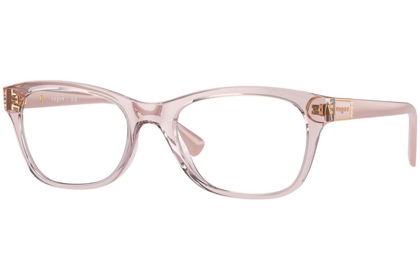 Okulary korekcyjne Vogue Eyewear VO5424B 2942 Kocie oczy Różowe