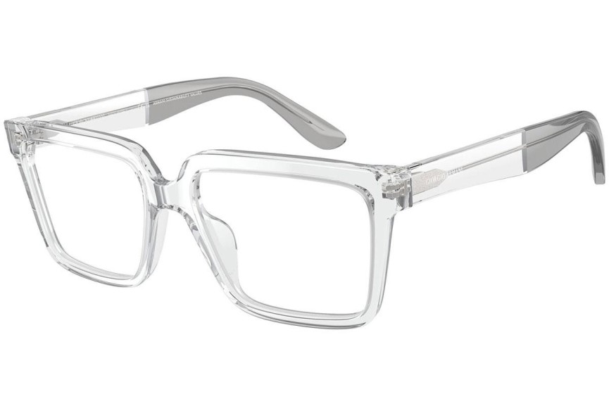 Okulary korekcyjne Giorgio Armani AR7230U 5893 Kwadratowe Przezroczyste