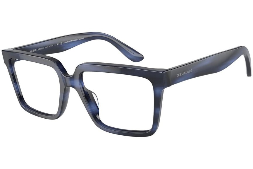 Okulary korekcyjne Giorgio Armani AR7230U 5901 Kwadratowe Niebieskie