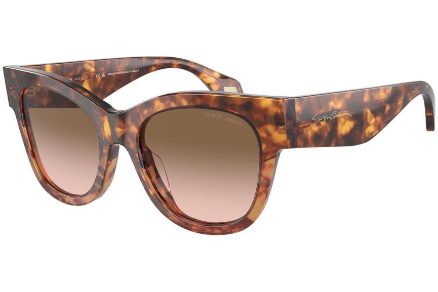 Okulary przeciwsłoneczne Giorgio Armani AR8195U 603351 Kwadratowe Havana