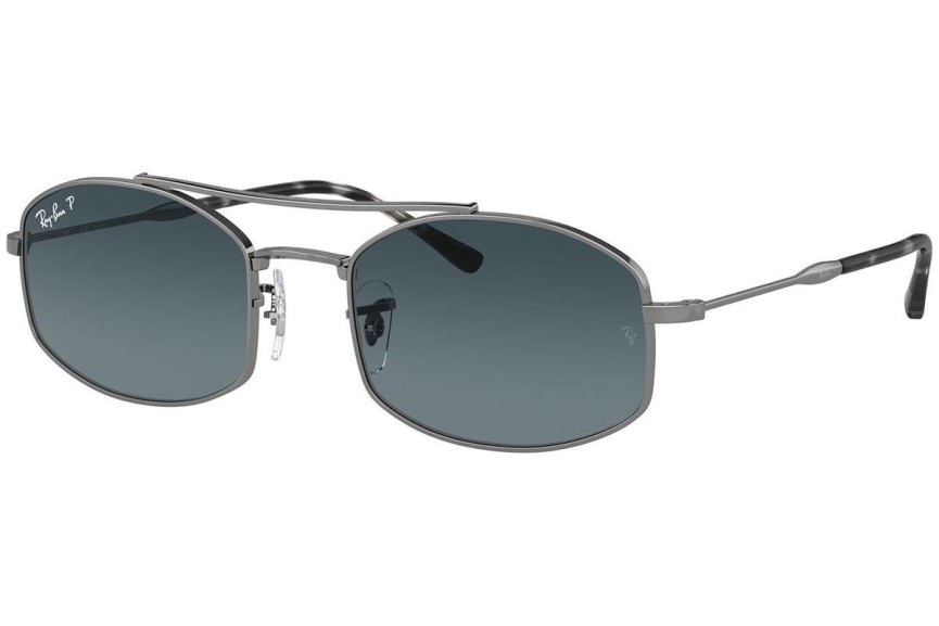 Okulary przeciwsłoneczne Ray-Ban RB3719 004/S3 Polarized Nieregularny Szare